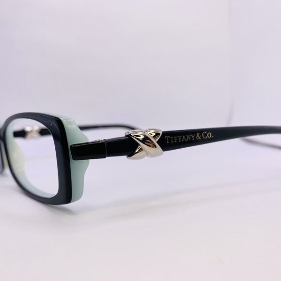 Tiffany & Co. Eyeglasses TF 2016 8055 51 [] 15 135 MM Sky Blue Black Silver - Picture 9 of 9